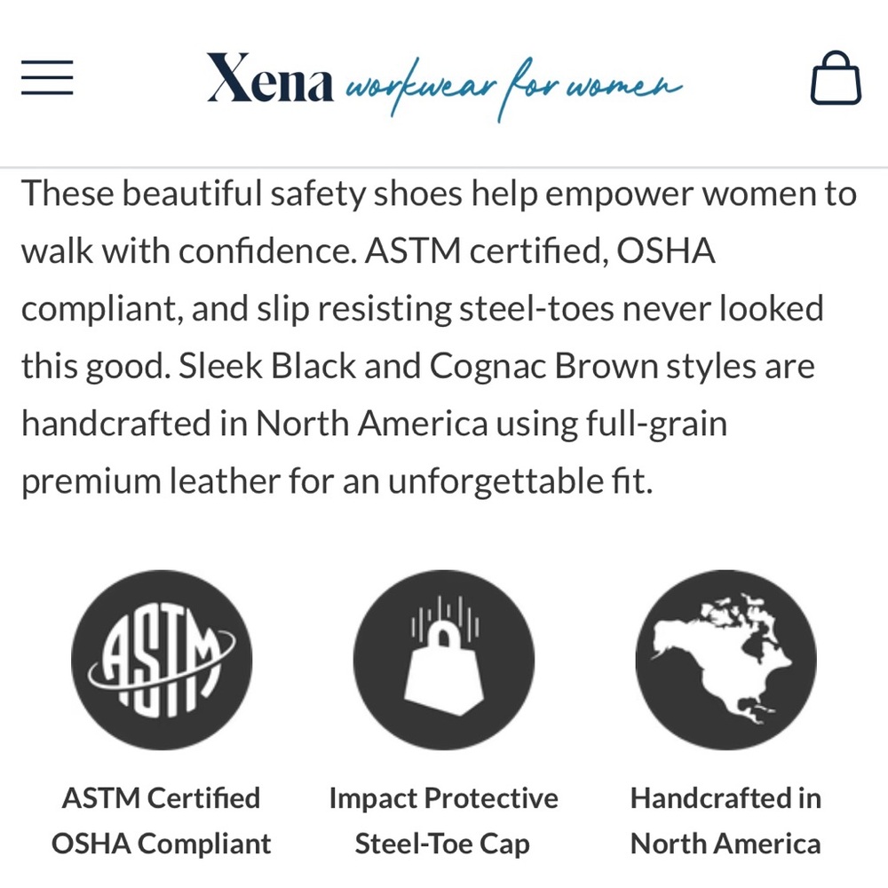 Xena Workwear Gravity Steel Toe Safety Boot - Picture 13 of 16